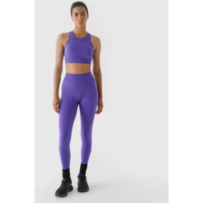 Damskie legginsy treningowe bezszwowe 4F x Anna Lewandowska 4F 4FALSAW24TFTIF345-51S