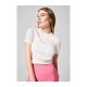 6. Koszulka CASALL Delight Short Wrap Tee biały