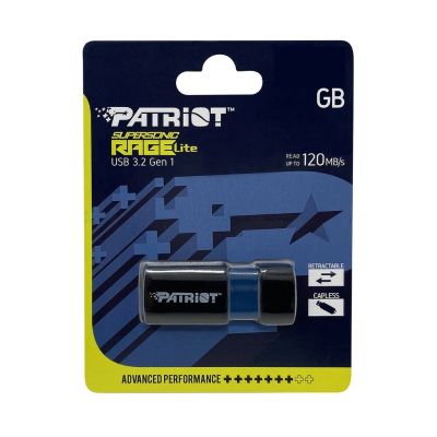 3. PATRIOT RAGE LITE 120 MB/s 64GB USB 3.2 czarny