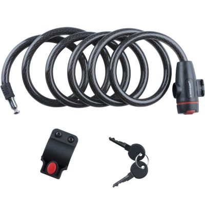 4. Zapięcie rowerowe Dunlop spiral cable lock 12 mm ST 56376