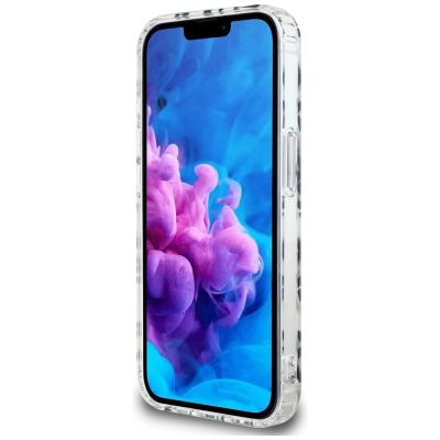 5. Etui Karl Lagerfeld IML Repeat Logo na iPhone 16e - złote