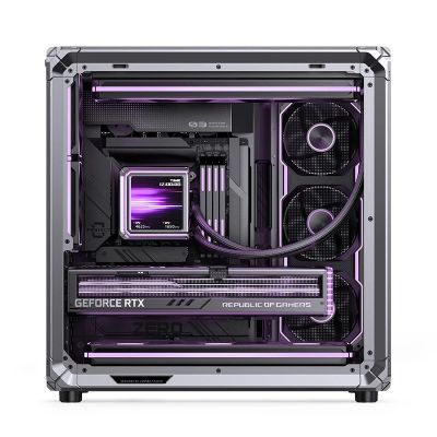 41. Jonsbo X400 Pro PC-Gehäuse, Midi-Tower, ATX, Tempered Glass - grau
