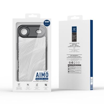 8. Etui Dux Ducis Aimo na iPhone 17 Air – czarne
