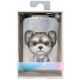 7. Portfel Magnetyczny Nimmy New Big-Eye Cute Pets 2.0 Dog ze stojakiem na telefon - szary