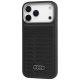 3. Etui Audi GT Synthetic Leather MagSafe do iPhone 17 Pro Max - czarne