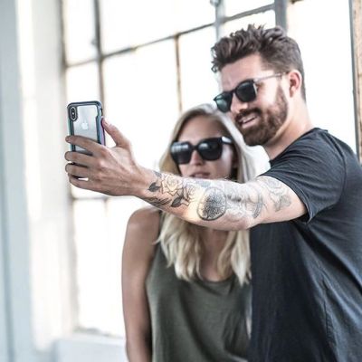 18. Raptic X-Doria Shield Case etui iPhone 14 Plus pancerny pokrowiec opal