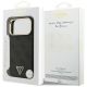 8. Etui Guess 4G Triangle Logo MagSafe na iPhone 17 Pro Max - czarno-złote