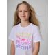 3. T-shirt bawełniany dziewczęcy 4F 4FJRSS26TTSHF3913-10S