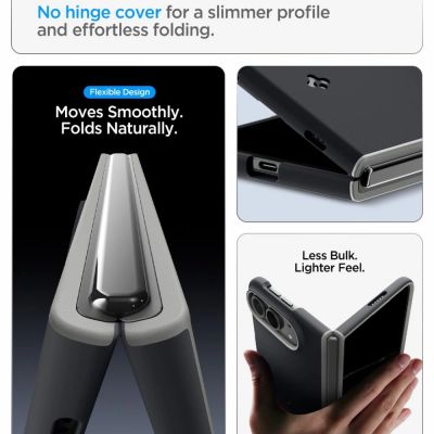 9. Etui Spigen Nano Pop MagSafe na iPhone Duo - czarno-szare