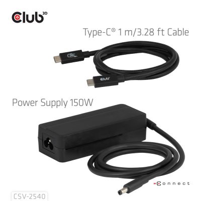 6. Stacja dokująca NB ACC 14IN1/USB-C 150W CSV-2540 CLUB3D