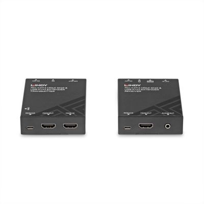 4. Lindy Przedłużacz HDMI 70m Cat.6 4K60, USB & Audio