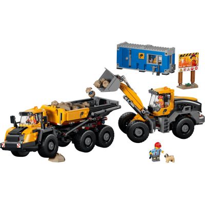 3. LEGO City 60494 - Wywrotka i ładowarka czołowa
