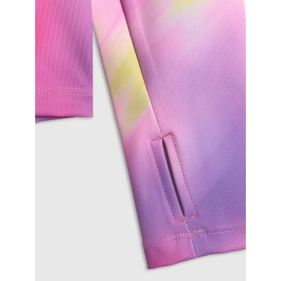 9. Bluza sportowa slim bez kaptura dziewczęca  4F 4FJRSS26TFSWF0988-90A