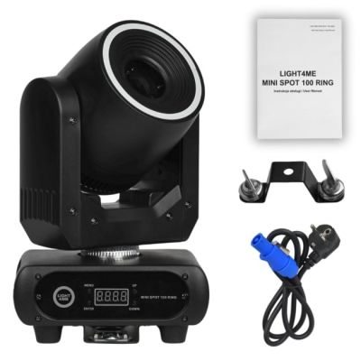 15. LIGHT4ME Mini Spot 100 Ring - głowica ruchoma LED