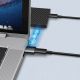 3. Joyroom adapter przejściówka z USB Typ C (żeński) na USB (męski) 2 szt. czarny (S-H152 Black)