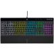 Corsair K55 RGB PRO klawiatura Gaming USB QWERTZ Niemiecki Czarny