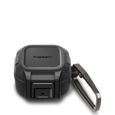 2. Etui Spigen Lock Fit na Samsung Galaxy Buds 4 / 4 Pro - czarne matowe