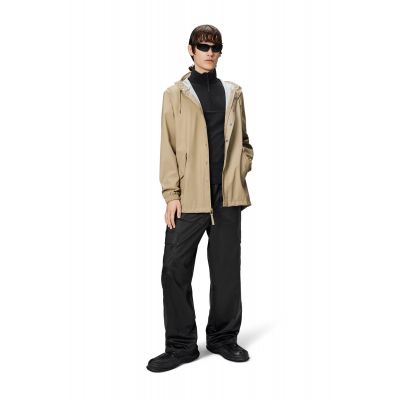 7. Kurtka, płaszcz przeciwdeszczowy Rains  unisex Fishtail Jacket W3 18010 24 SAND