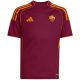 9. Koszulka dla dzieci adidas AS Roma 25/26 Home bordowa JX2613