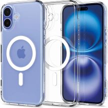 Spigen Ultra Hybrid MagSafe na iPhone 16 - białe