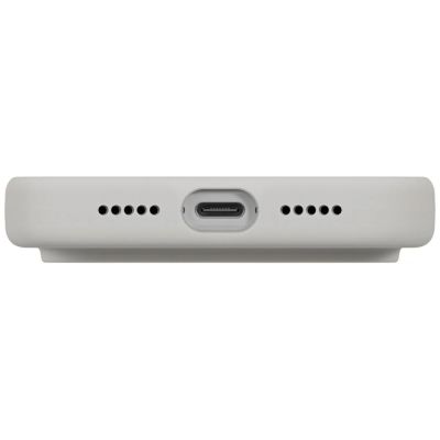 5. Etui UNIQ Lino na iPhone 17 Pro Magclick Charging - szare