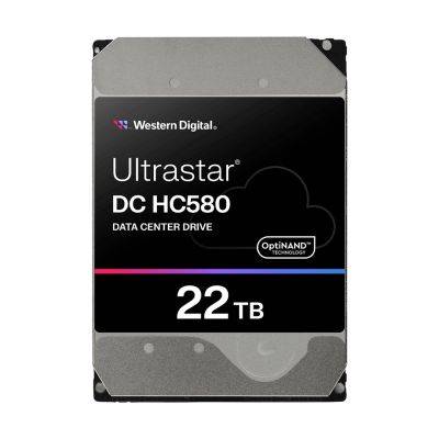 2. Dysk serwerowy HDD Western Digital Ultrastar DC HC580 WUH722422ALE6L4 (22 TB; 3.5"; SATA)