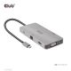 2. CLUB3D CSV-1594 stacja dokująca USB 3.2 Gen 1 (3.1 Gen 1) Type-C Czarny, Szary