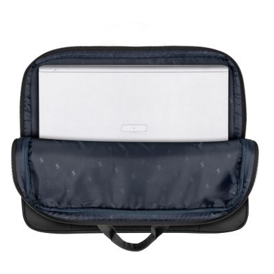 8. Rivacase 8432 torba na laptop 39,6 cm (15.6") Torba ładowana od góry Czarny