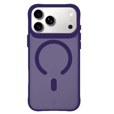 54. Etui 3mk Smoke MagCase na iPhone 17 Pro Max - fioletowe-półprzezroczyste