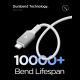 4. Kabel Spigen Essential EB10015CC USB-C / USB-C 100W 150cm - biały