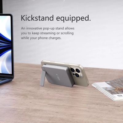 7. Powerbank Tech-Protect PB14 LifeMag MagSafe 10000 mAh - szary
