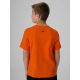 2. T-shirt regular z nadrukiem chłopięcy 4F 4FJRSS26TTSHM4278-70S