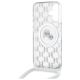6. Etui Karl Lagerfeld IML Crossbody Monogram Karl & Choupette Head MagSafe na iPhone 16 - przezroczyste