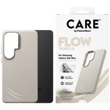 Etui CARE by PanzerGlass Flow Vanilla Qi na Samsung Galaxy S26 Ultra - beżowe