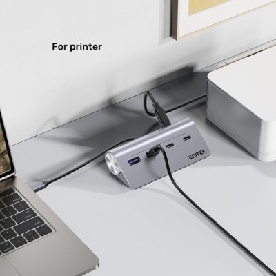 17. UNITEK HUB ALUMINIOWY USB-A/C 2X USBA 2X USBC 5GBP