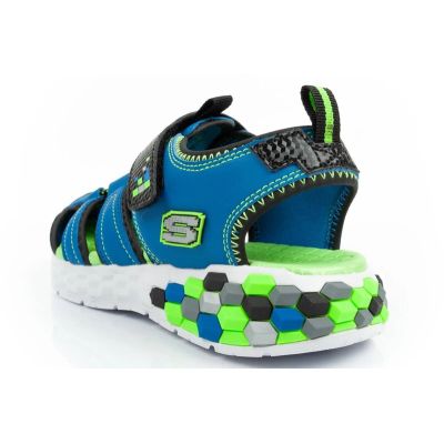 16. Sandały Skechers Jr 402213L/BBLM