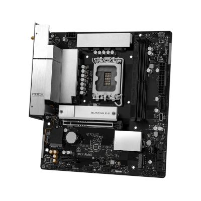 5. Asrock B860M Rock WiFi Intel B860 LGA 1851 (Socket V1) micro ATX
