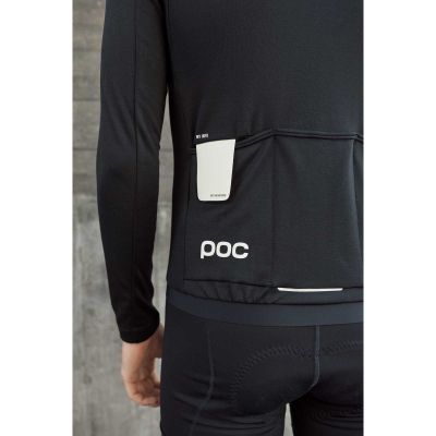 4. Bluza rowerowa POC M's Thermal Lite LS Jersey czarny