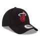3. Czapka z daszkiem New Era 9FORTY NBA The League  Miami Heat Czarna - 11405603