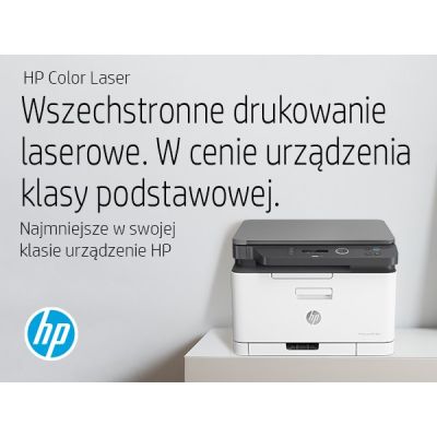 11. Urządzenie wielofunkcyjne HP Color Laser MFP 178nw 4ZB96A (laserowe, laserowe kolor; A4; Skaner płaski)
