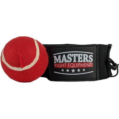 2. Piłka refleksowa na gumce z opaską na głowę MASTERS SP-MFE-HEAD-TOP
