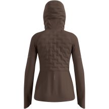 Kurtka przeciwwiatrowa damska Odlo ZEROWEIGHT INSULATOR Jacket brązowa
