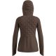 Kurtka przeciwwiatrowa damska Odlo ZEROWEIGHT INSULATOR Jacket brązowa