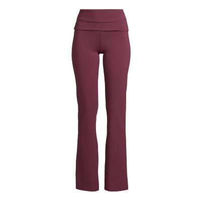 Spodnie damskie CASALL Sublime Folded Flare Pants kolor bordowy