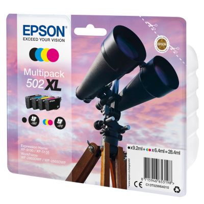3. Epson Multipack 4-colours 502XL Ink