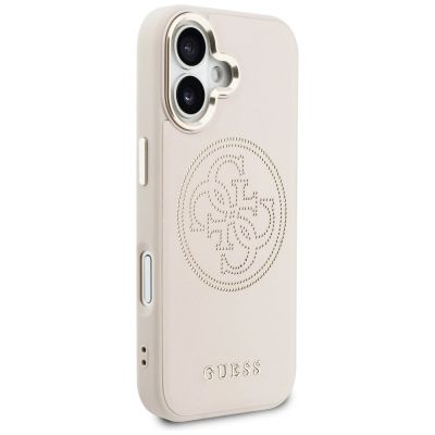 4. Etui Guess Perforated 4G MagSafe na iPhone 17 - różowe