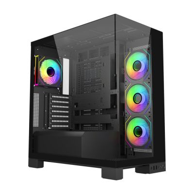 4. Obudowa Midi FSP M540-BA ARGB TG Black