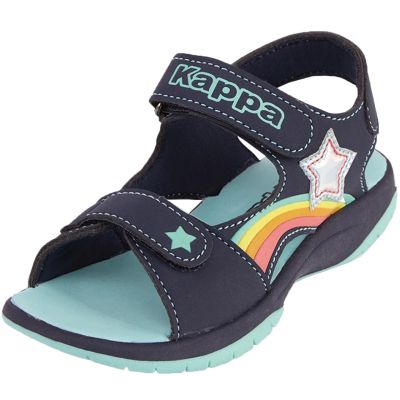 7. Sandały Kappa Pelangi G Jr 261042K 6737