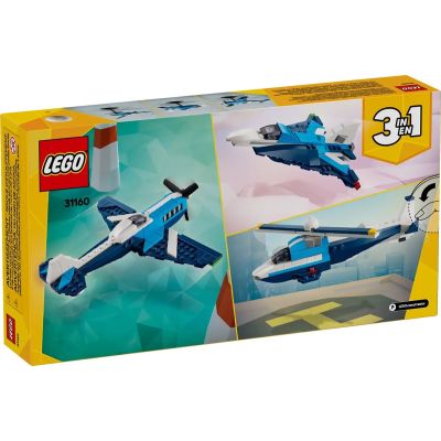 2. LEGO CREATOR 3w1 31160 Statek powietrzny: samolot wyścigowy
