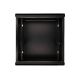 12. Extralink Szafa rack 12U 600x600 Czarna montowana na ścianie
